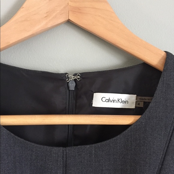 Calvin Klein Gray Business Dress - Picture 3 of 4